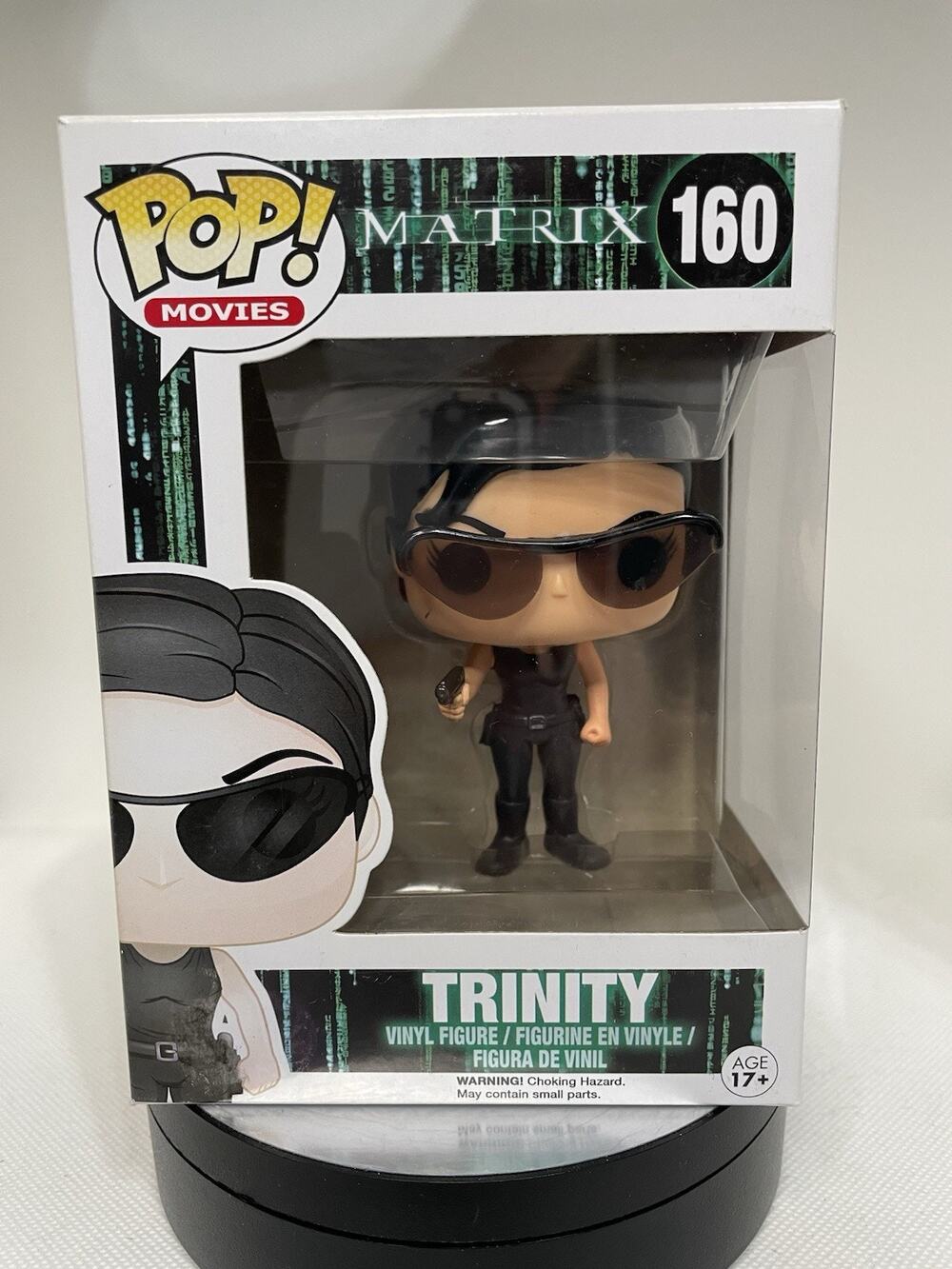 Funko Pop! Vinyl: The Matrix - Trinity #160 With Pop Protector